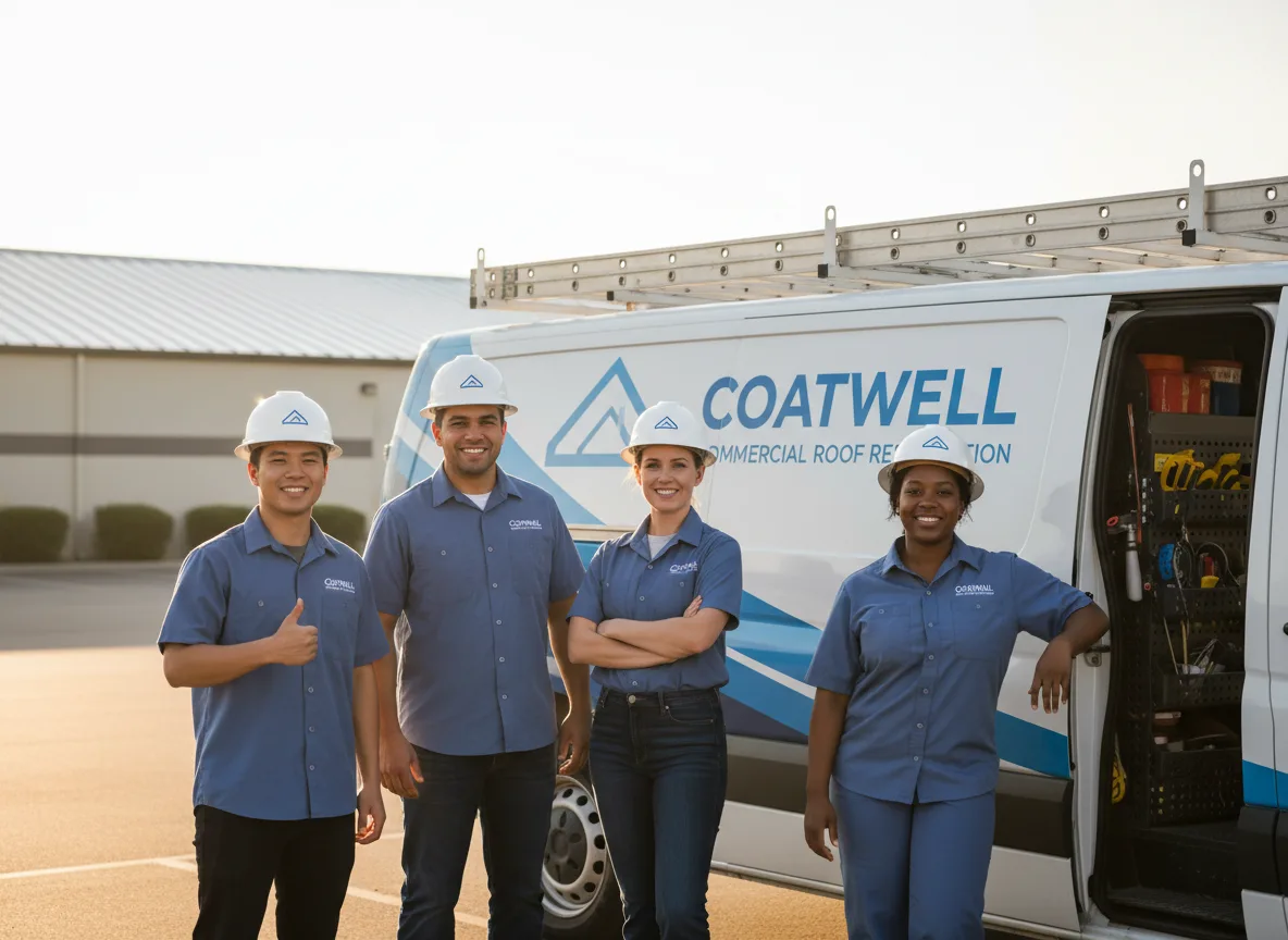 Commercial roof coating company in Warrensville, NC